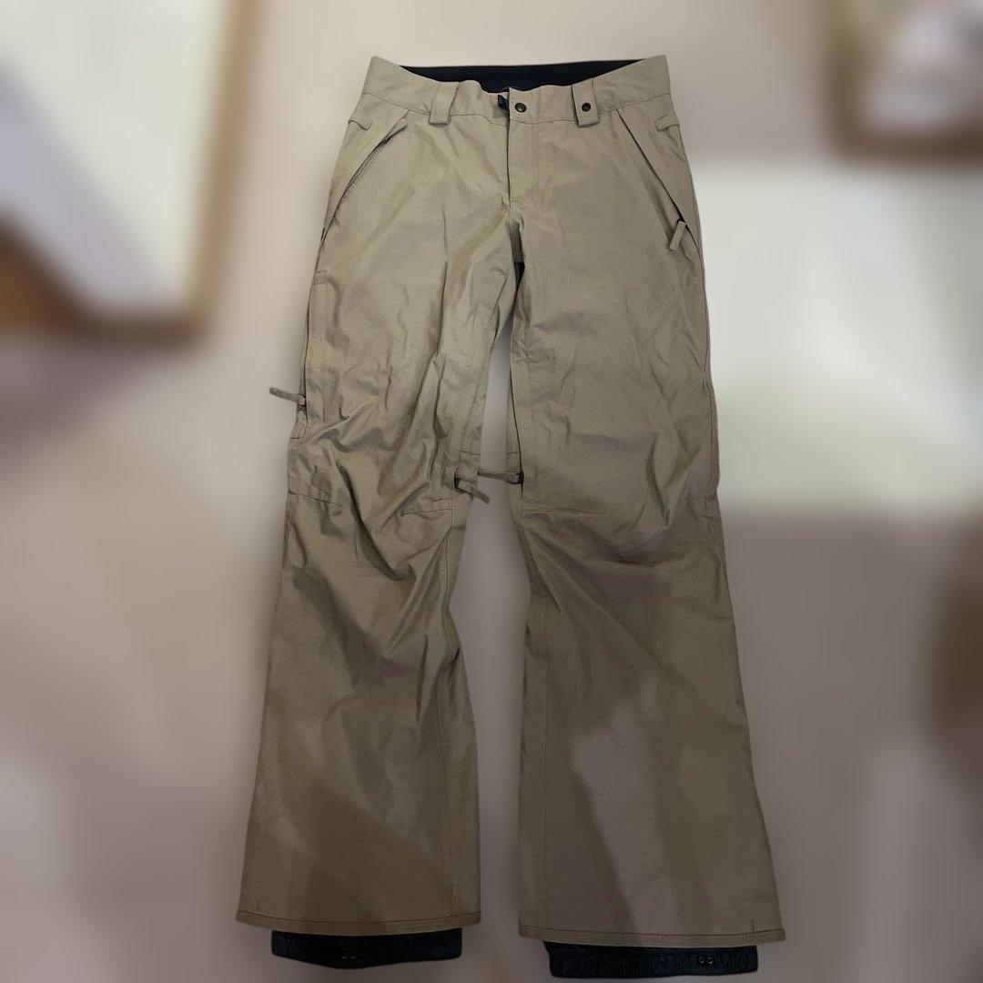 686シックスエイトシックス スノーボードパンツ ベージュ防水透湿 メンズxs