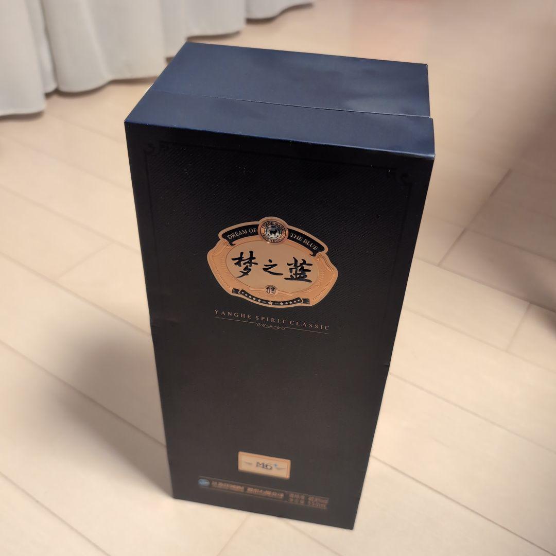 新品未開封！中国 白酒 梦之蓝 夢之藍 M6+ 40.8%