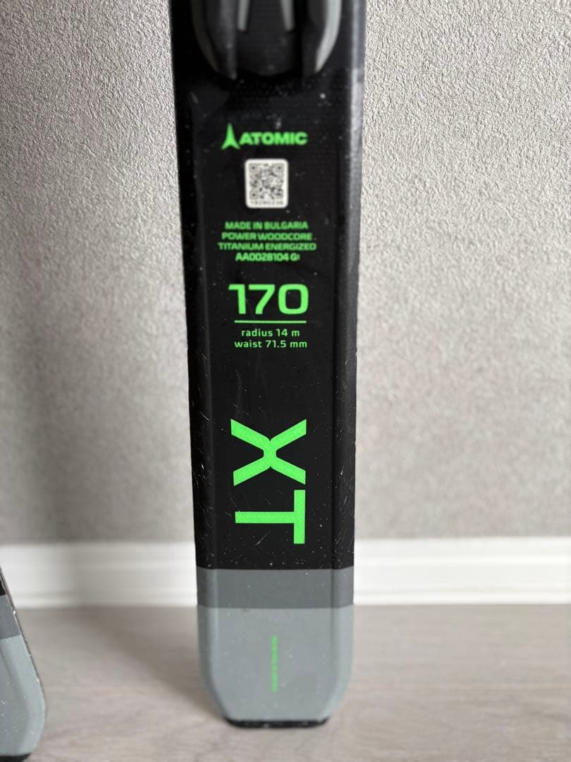 ATOMIC REDSTER XT 170cm グリップウォーク対応