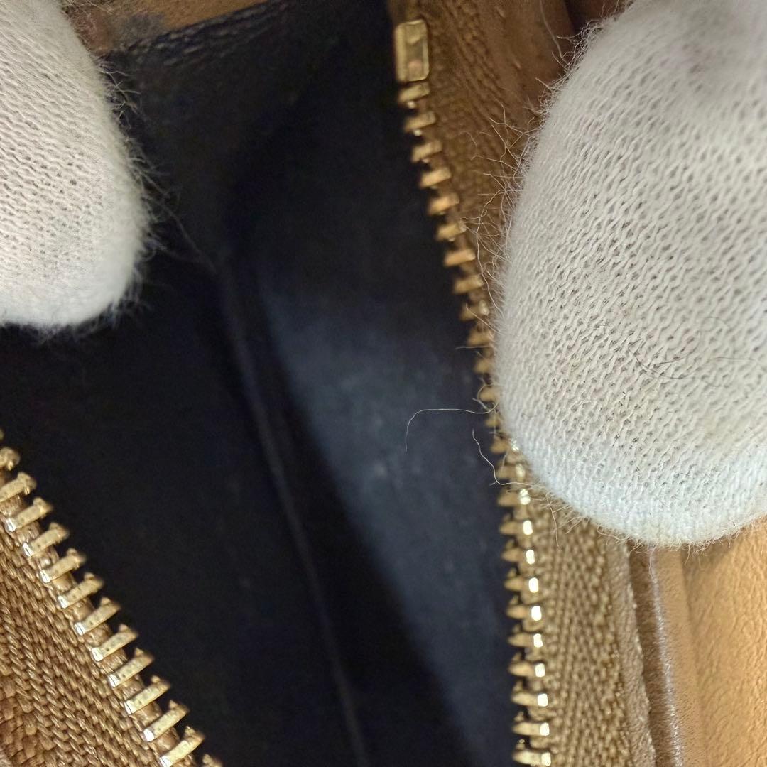 【✨美品✨】グッチ パイソン GGマーモント 二つ折り コンパクトウォレット