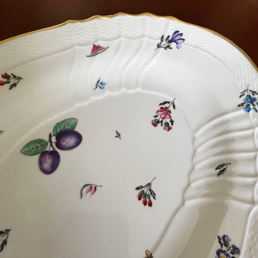 【希少品】リチャードジノリ★ベッキオペルージャ★豪華なラージオーバルプレート