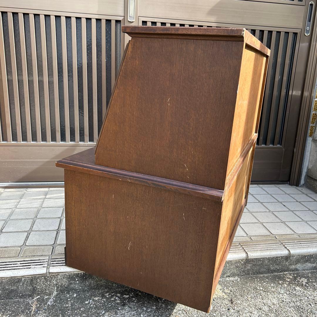 【アンティーク】和家具　ライティングディスク　簿記机