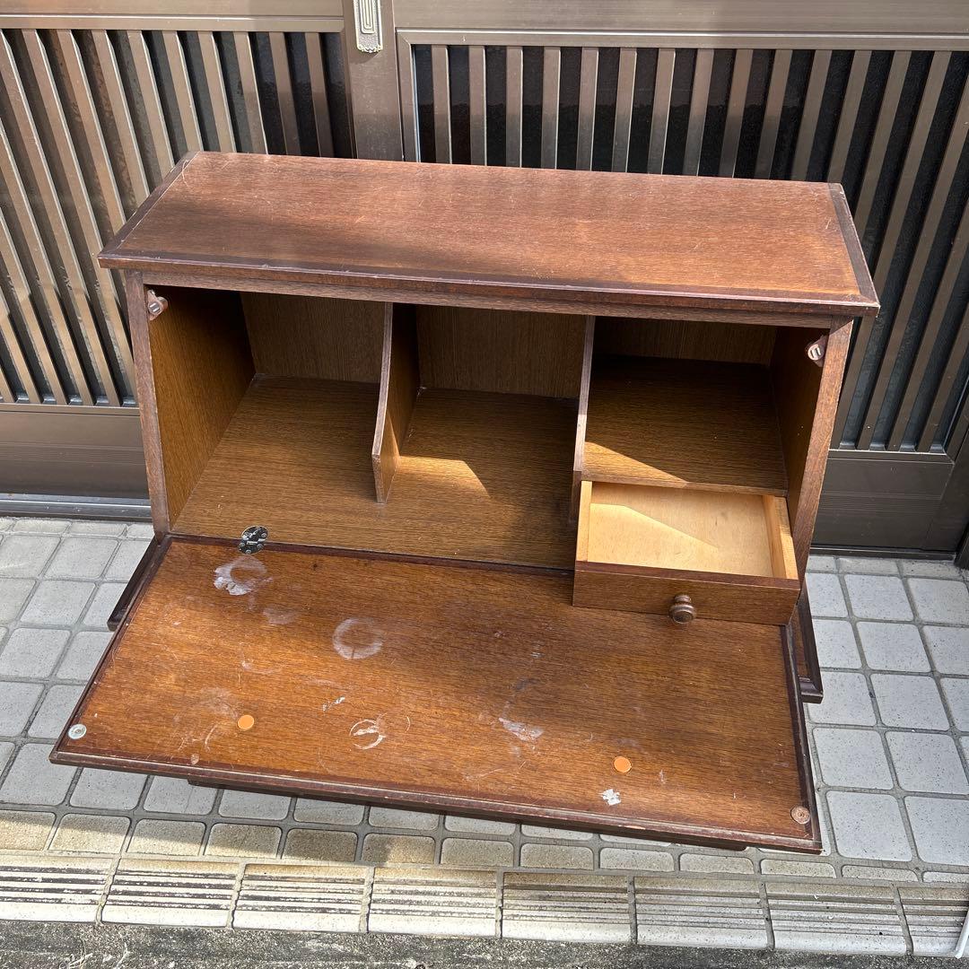 【アンティーク】和家具　ライティングディスク　簿記机