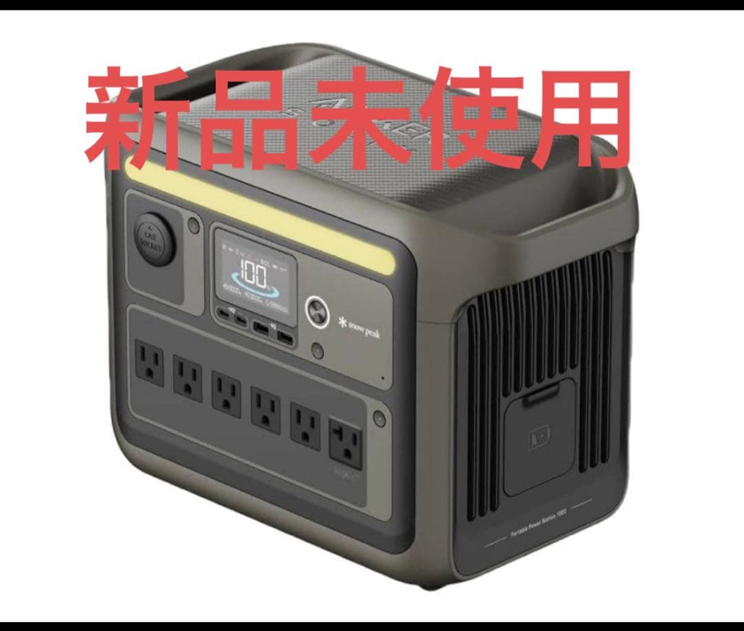 Anker Portable Power Station 1000 スノーピーク