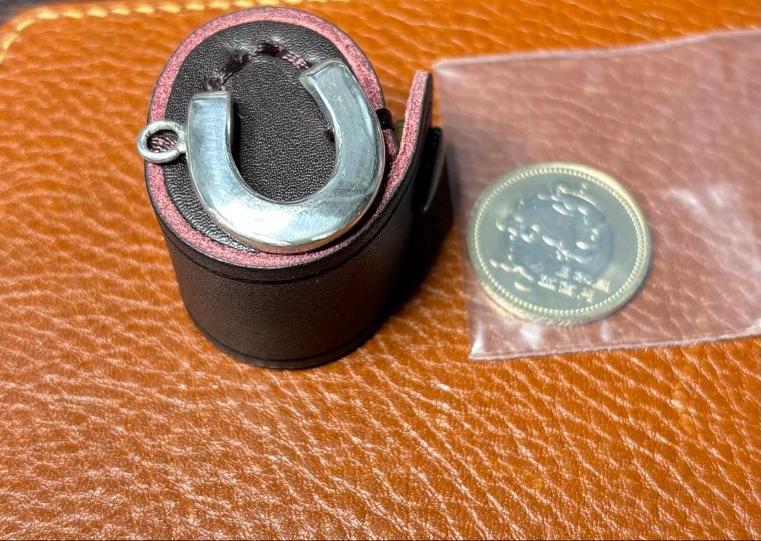 シルバーアクセサリー　ネックレス　トップ　馬蹄　銀11.2g