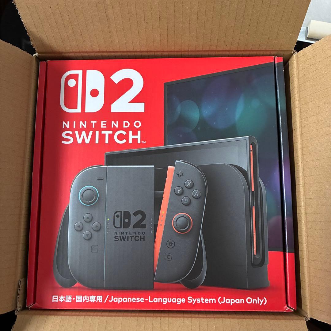 【新品・未開封】 Nintendo Switch2 本体 日本語・国内専用