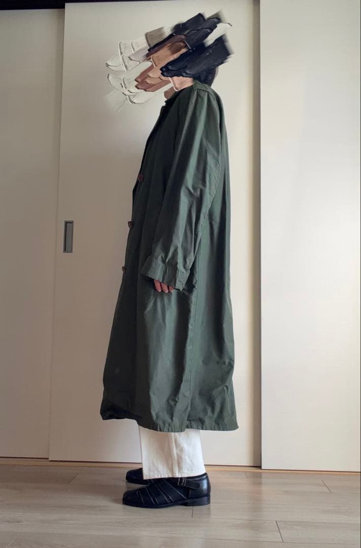 古着 ミリタリートレンチコート