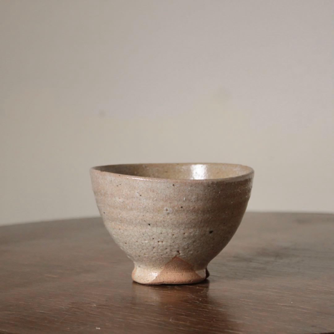 萩 灰釉 茶碗 茶道具 古道具 アンティーク 萩焼