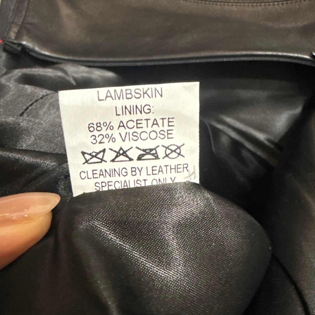 値下げALAÏA アライア レザースカート ブラック本革　モードファッション