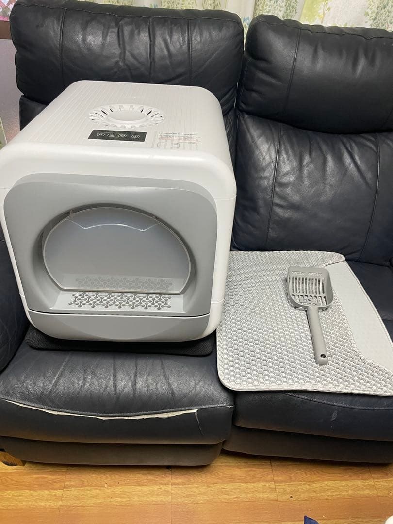 空気清浄機付き猫用トイレ