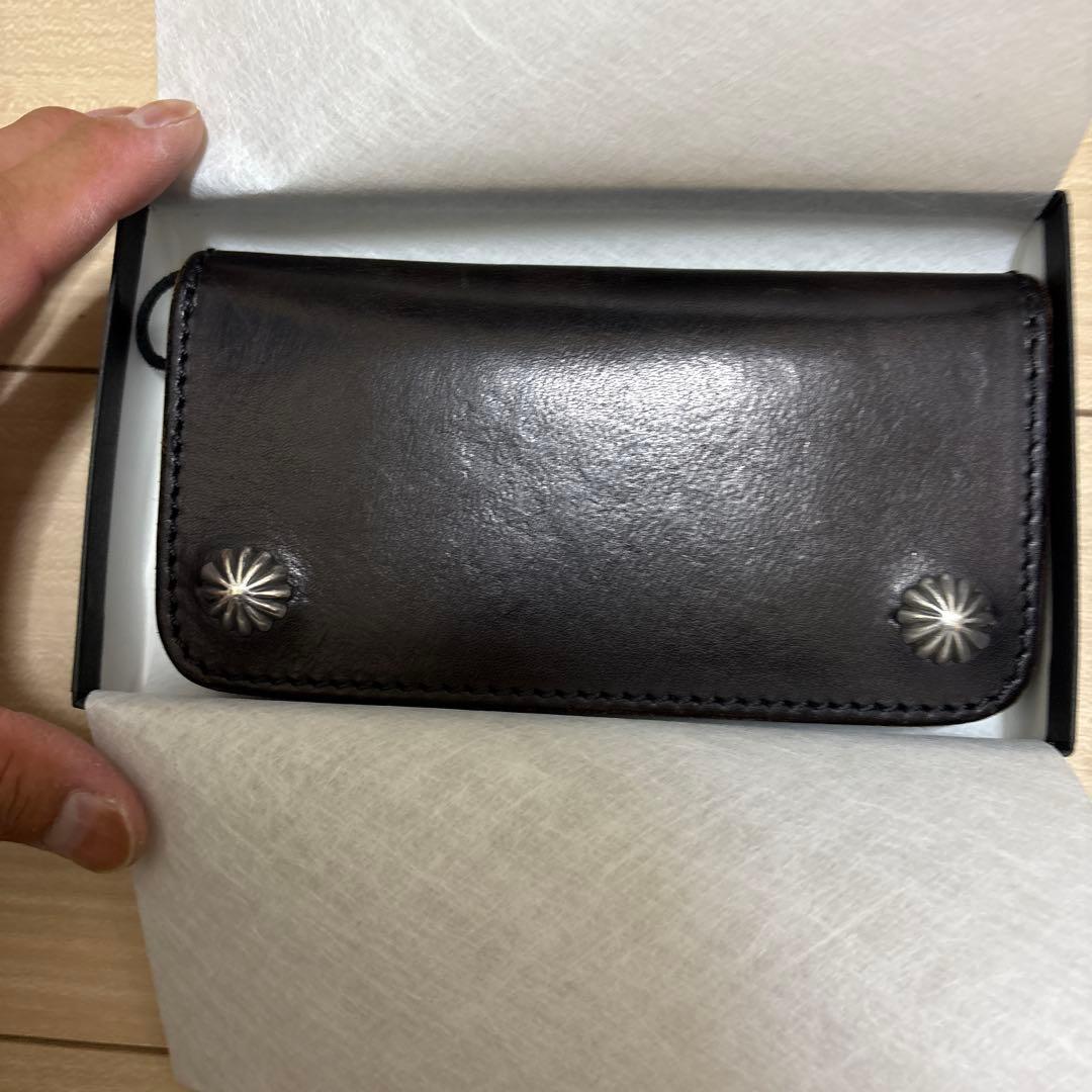 LARRY SMITH ブラック レザー 長財布