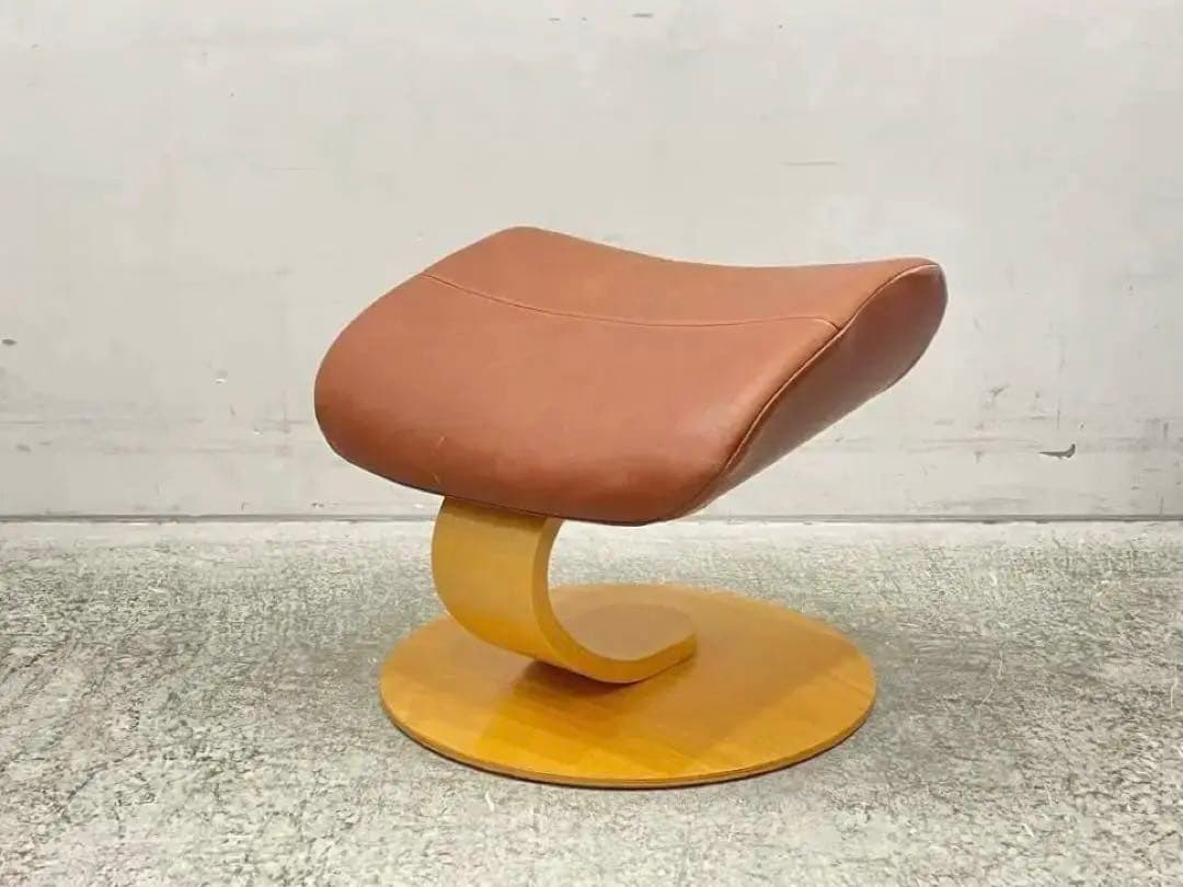 フィヨルド オットマン 本革 シモンズ 牛革 ナチュラル