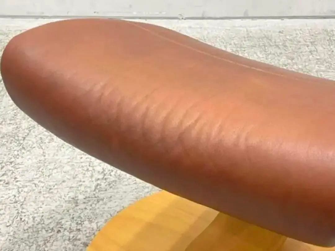 フィヨルド オットマン 本革 シモンズ 牛革 ナチュラル