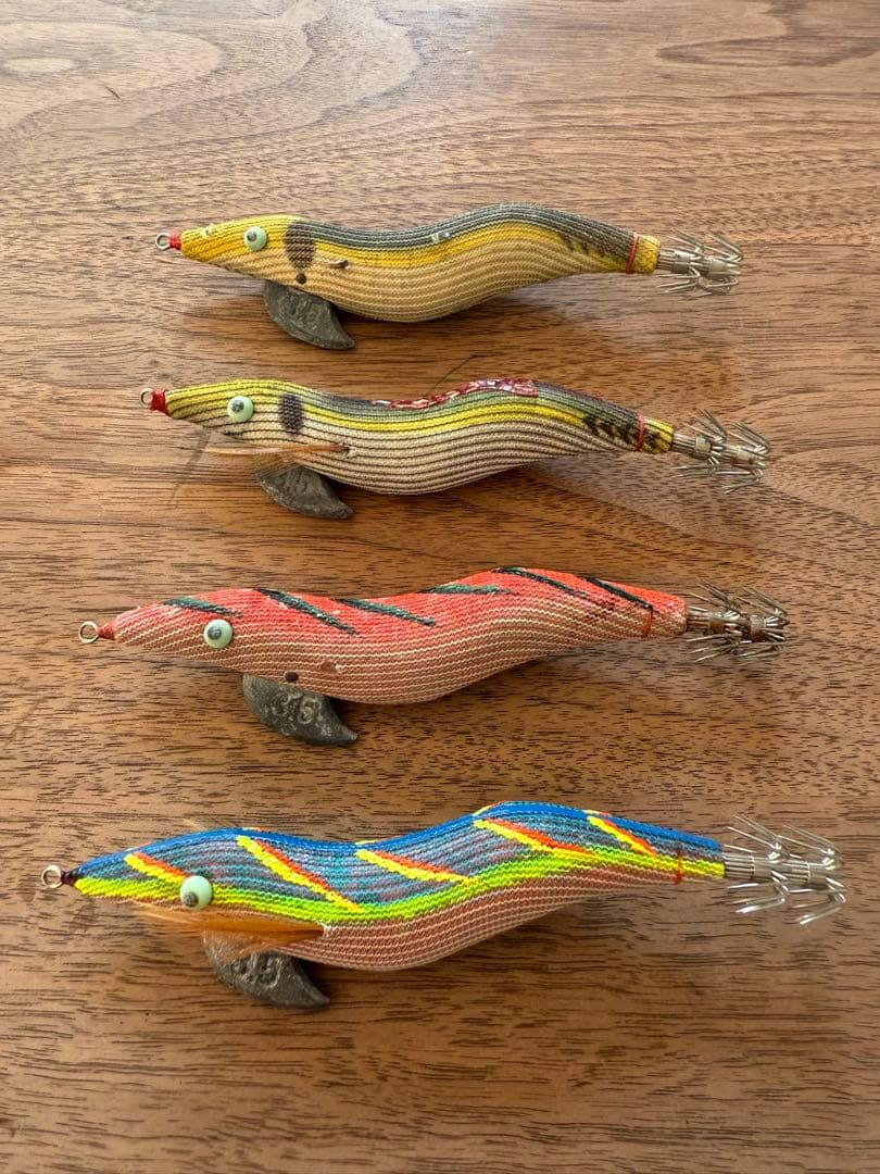 [使用品] 餌木猿 3.5号 4個セット