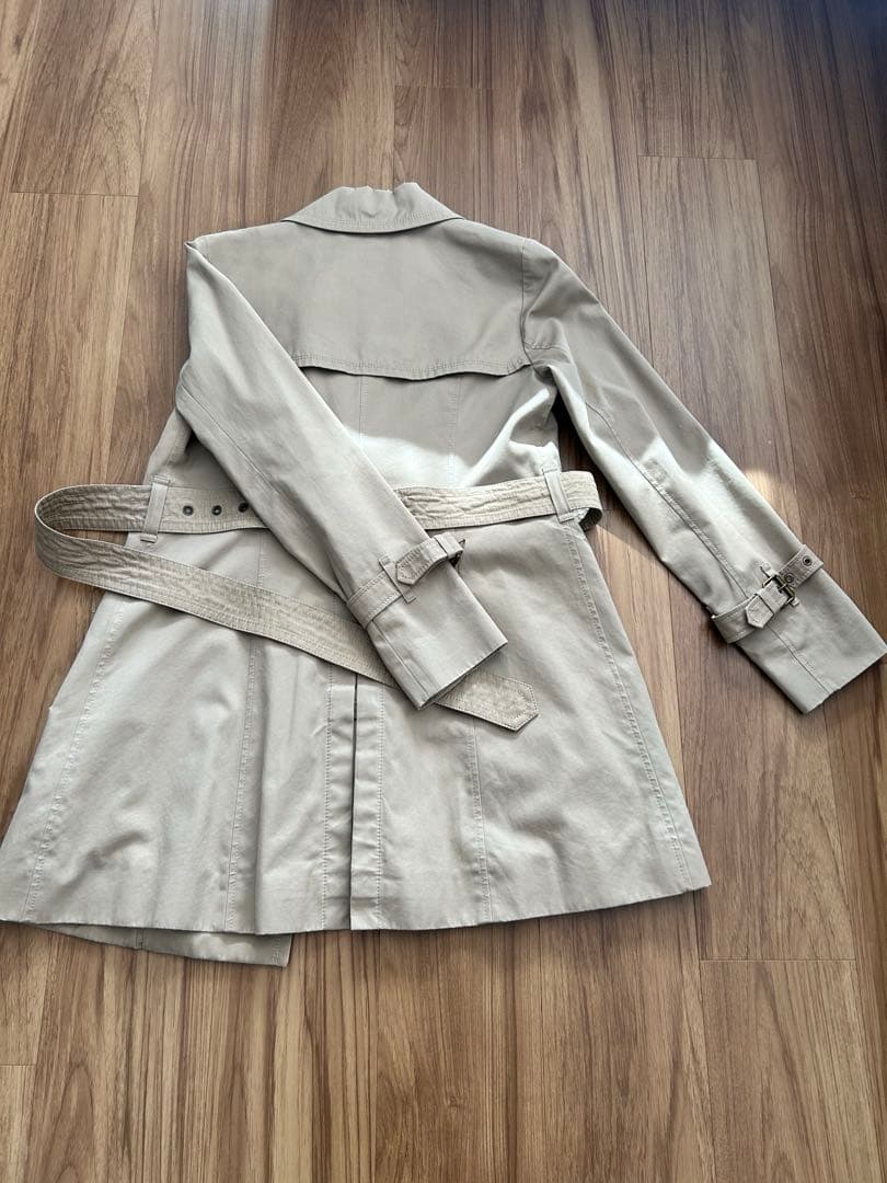 バーバリーブルーレーベル トレンチコート ノバチェック ライナー付き