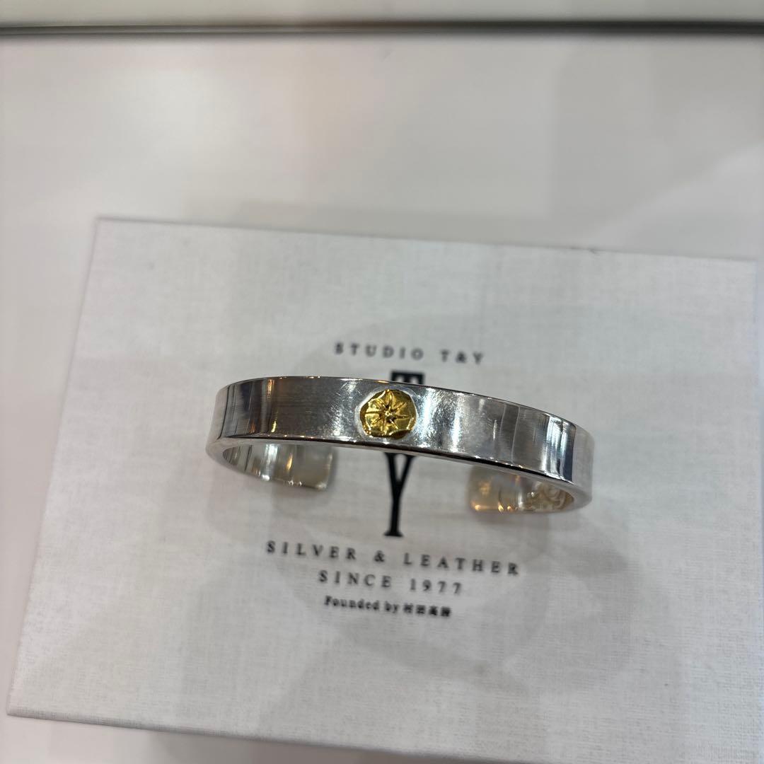 STUDIO T&Y シルバーバングル 試着のみ　studio t&y