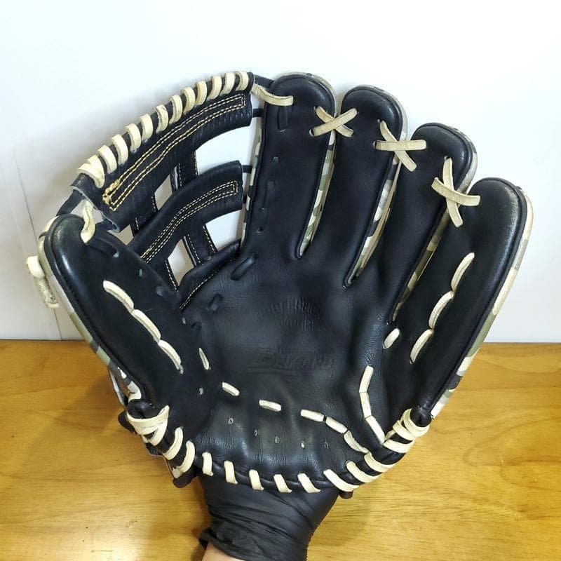 ベルガード 限定品 カモ 日本製 BELGARD 内野用 軟式グローブ
