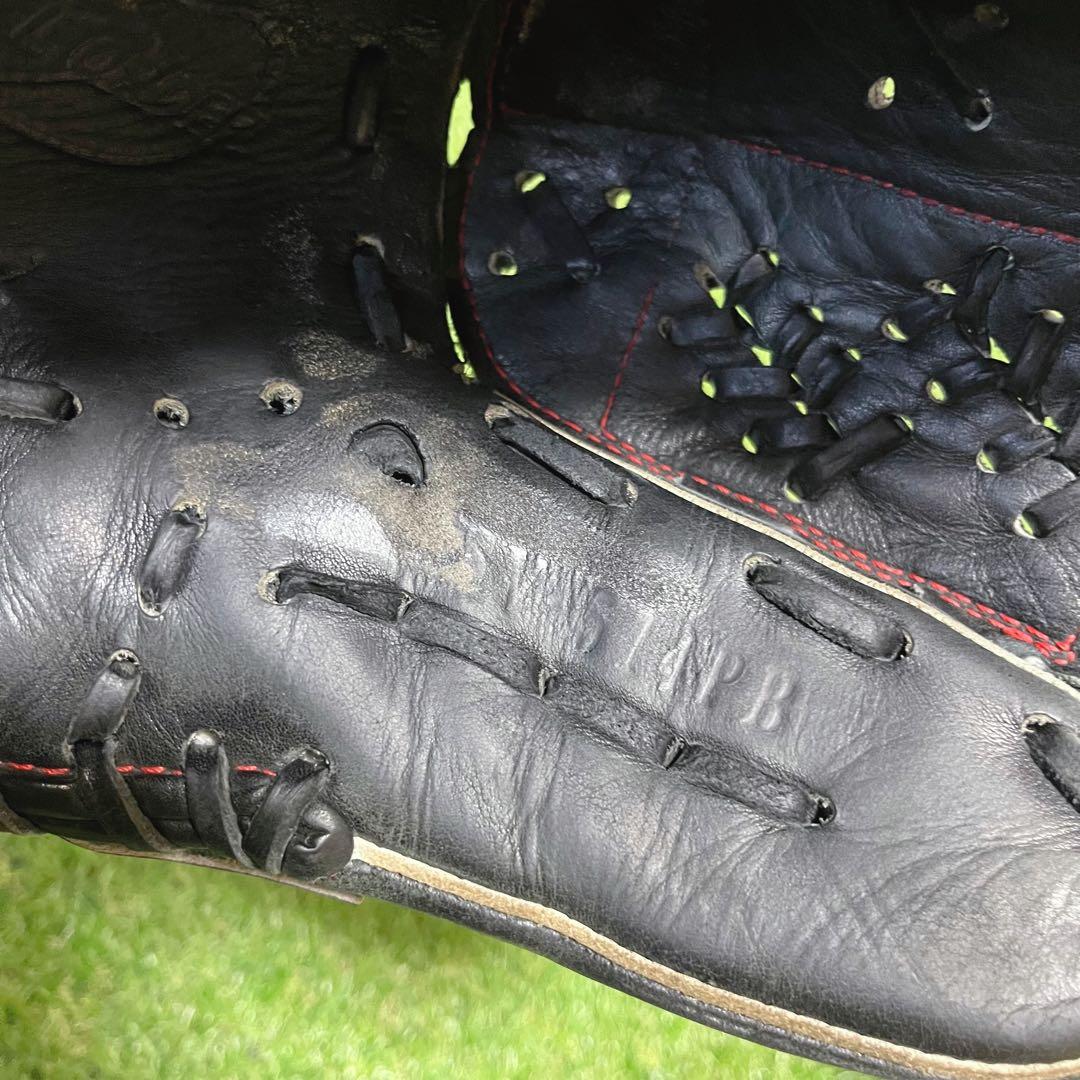 Zeems ジームス 軟式野球 左利き 投手用 オーダーグローブ 謙虚刺繍