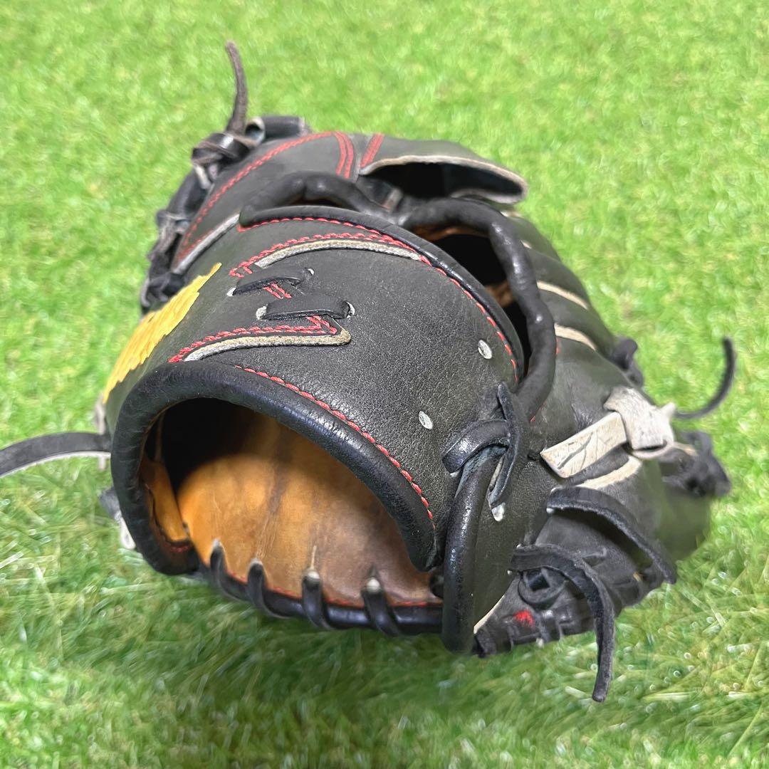 Zeems ジームス 軟式野球 左利き 投手用 オーダーグローブ 謙虚刺繍