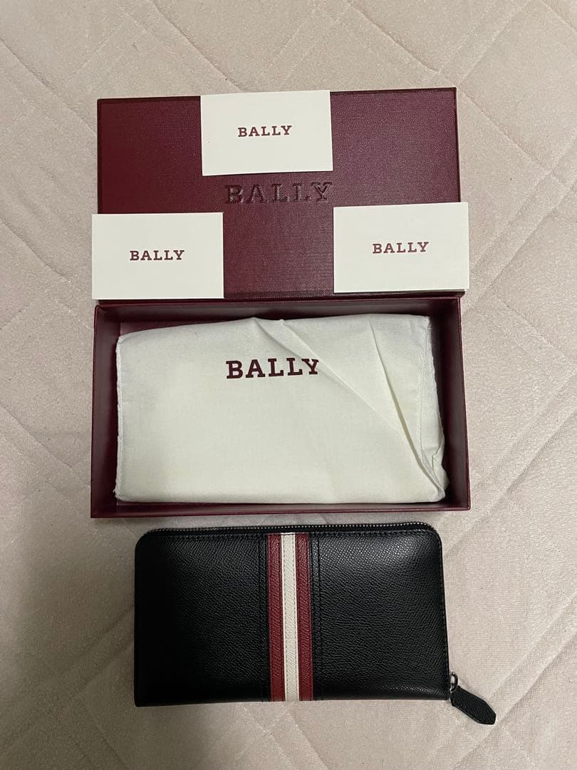 未使用BALLY バリー長財布ラウンドファスナー TELEN6218049