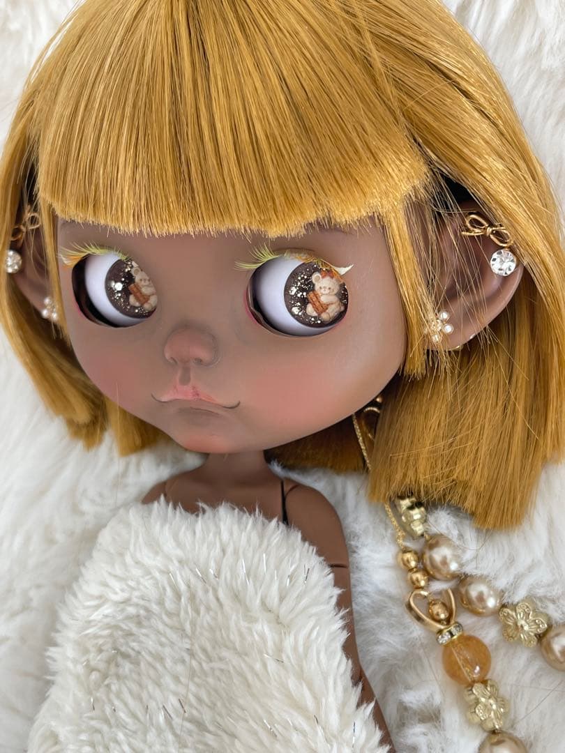 のんぺぺ　スーパーブラック！ハムハム口のセラちゃん♡icydoll