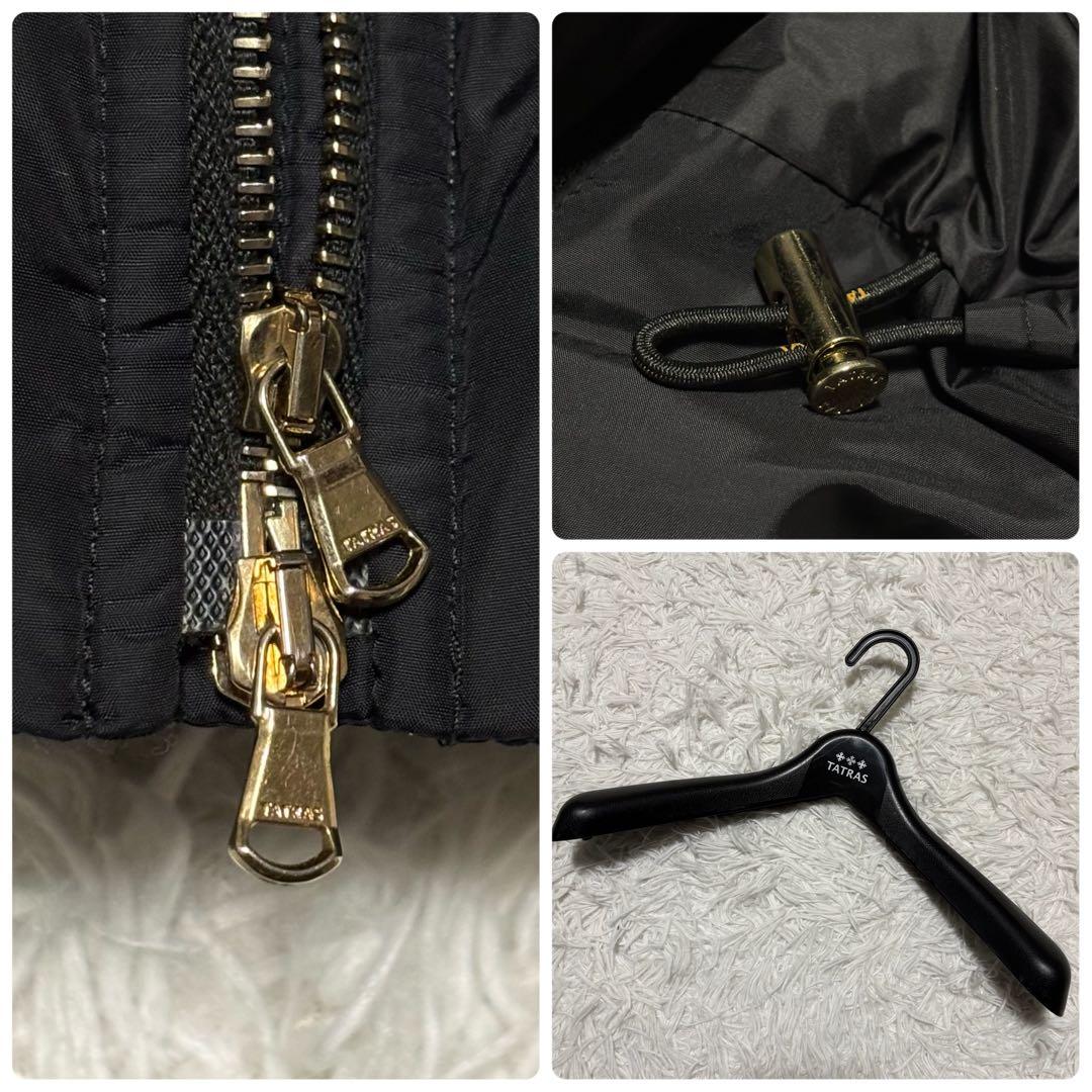 ✨未使用級/L✨タトラス オルシエラ ダウンベスト 3way ダブルジップ 黒