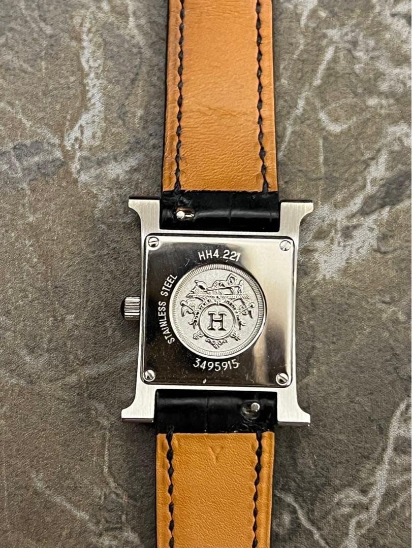 美品　激レアモデル☆HERMES Hウォッチ☆