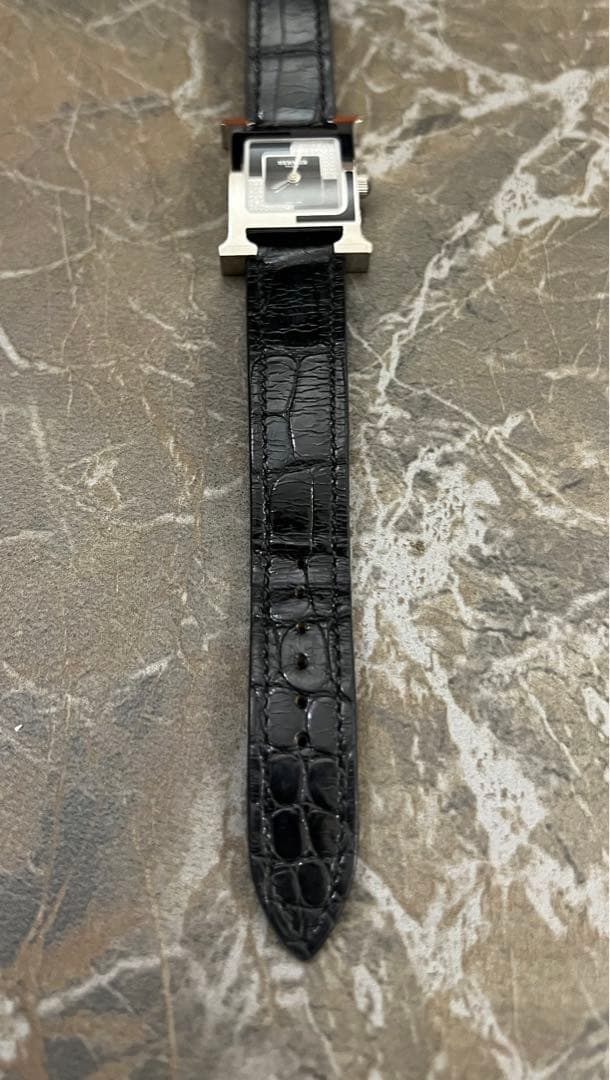 美品　激レアモデル☆HERMES Hウォッチ☆
