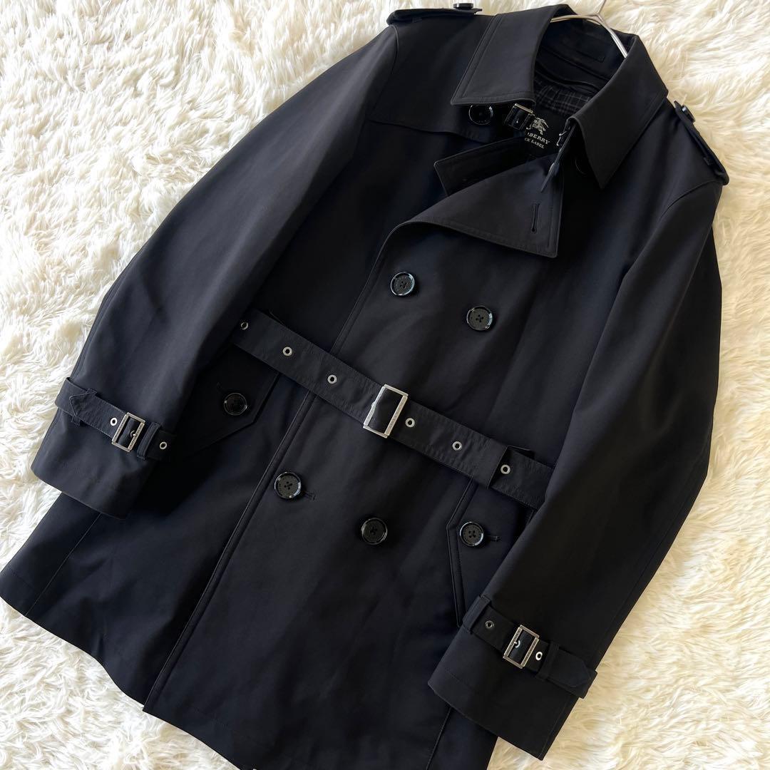 カ*ズ様 美品✨ バーバリーブラックレーベル トレンチコート キルティングライナ