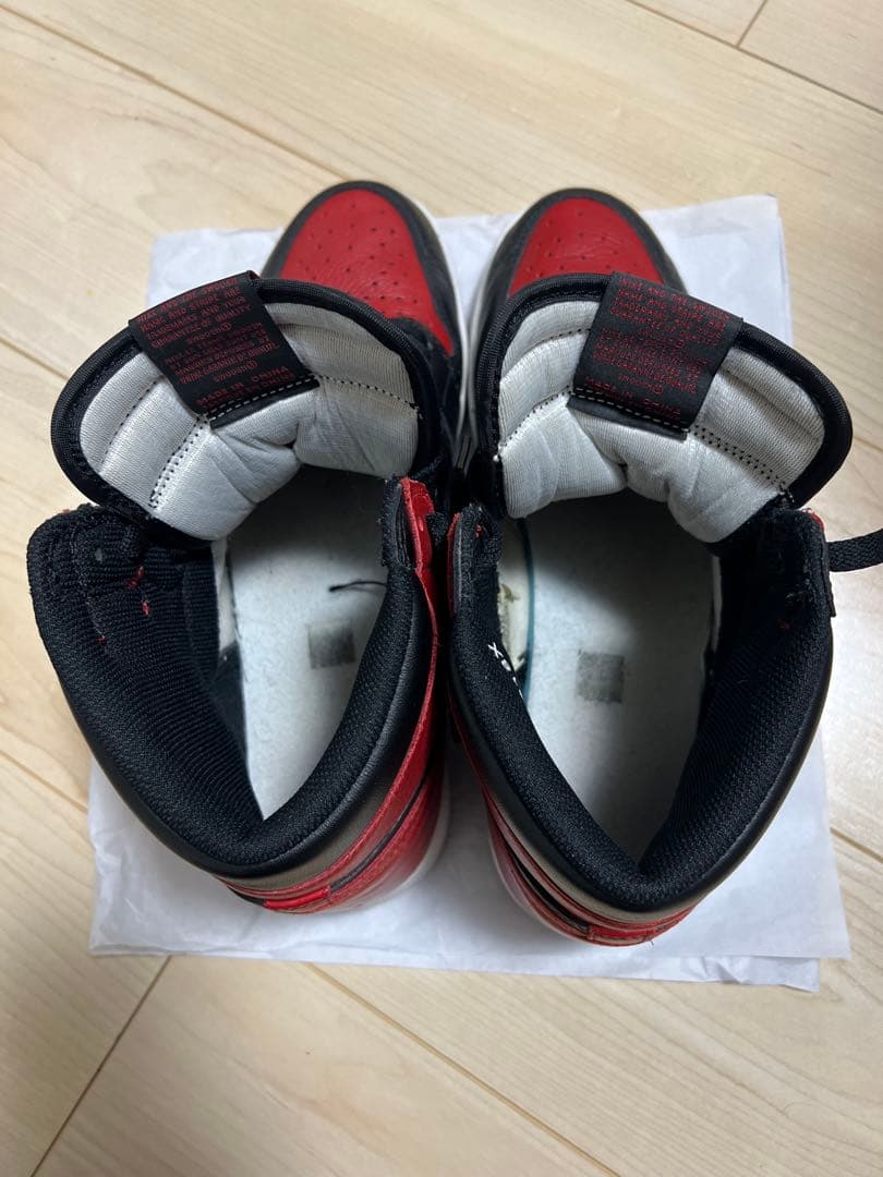 U*Y様 ナイキ エアジョーダン1 AJ1 jordan1 ブレッド　BRED(