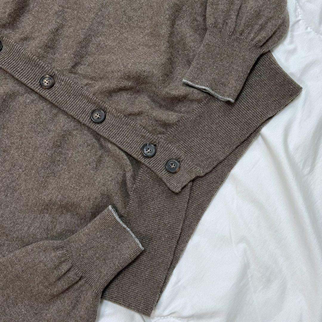 美品 BRUNELLO CUCINELLI カシミヤ100 カーディガン 48