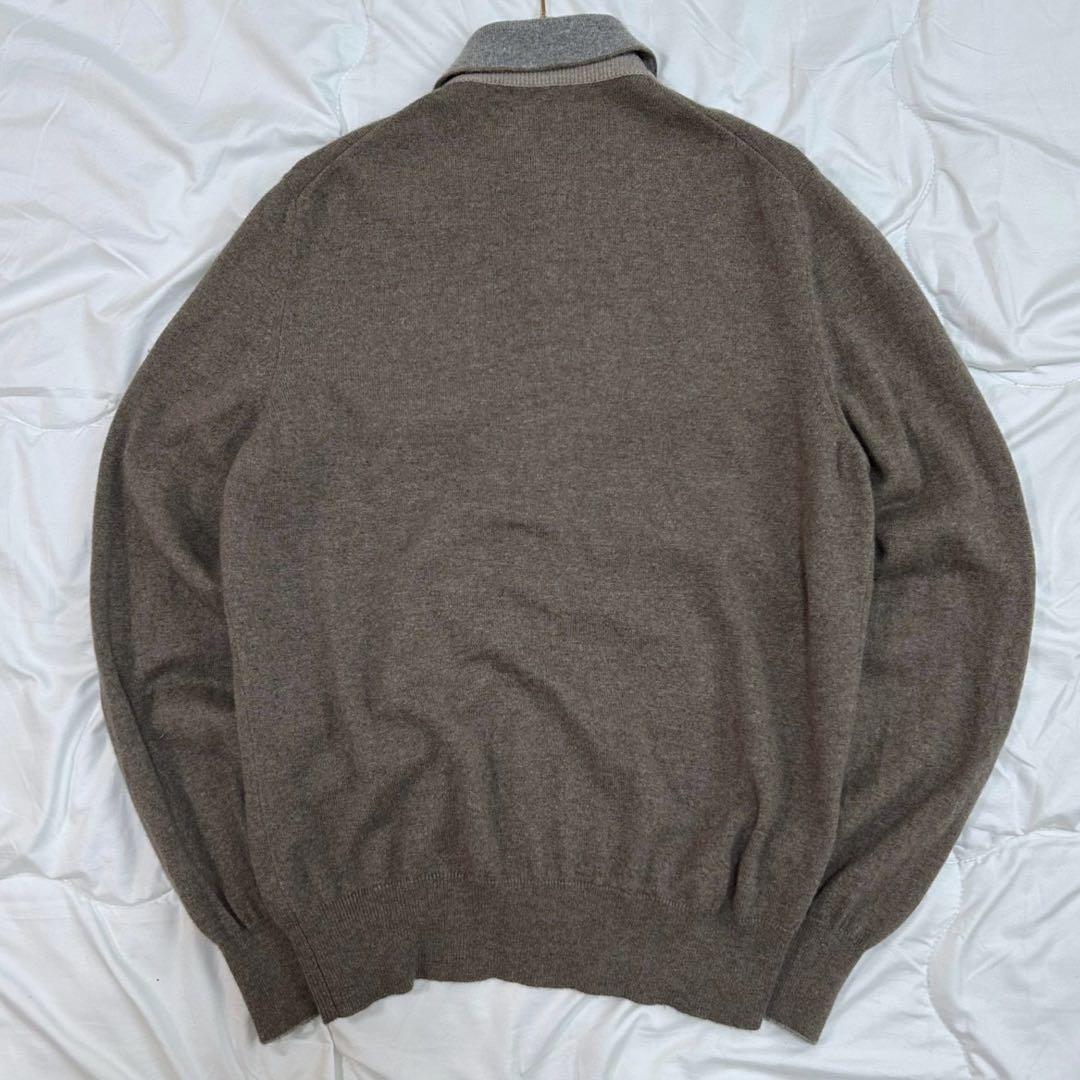美品 BRUNELLO CUCINELLI カシミヤ100 カーディガン 48