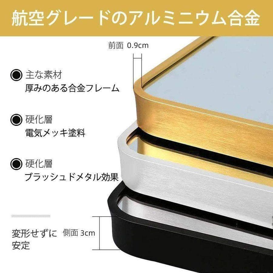 スタンドミラー おしゃれ 160cm*50cm 全身鏡 姿見 壁掛け 704-6