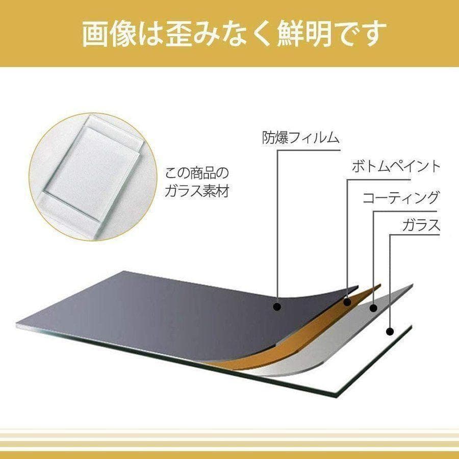 スタンドミラー おしゃれ 160cm*50cm 全身鏡 姿見 壁掛け 704-6