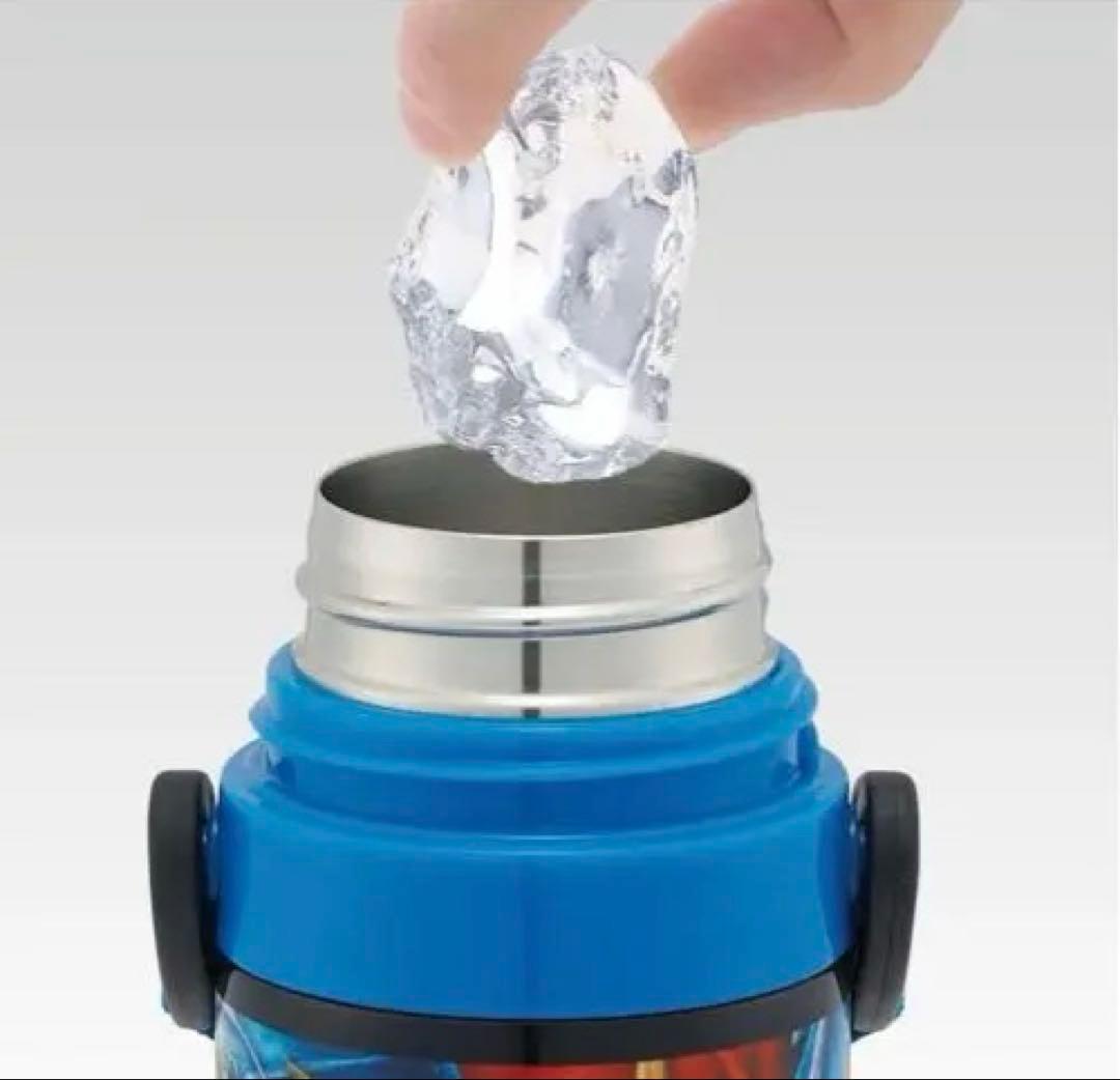 新品 最強王図鑑 ステンレスボトル 水筒 マグボトル 470ml