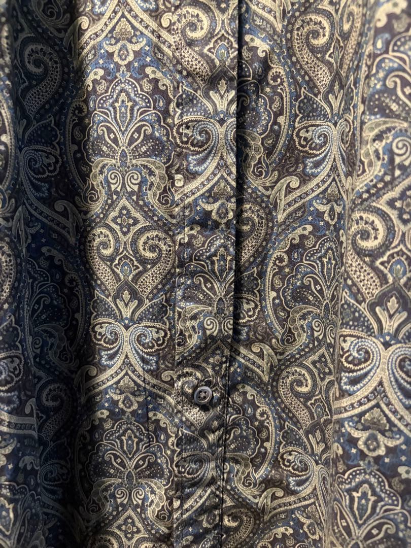 新品未使用タグ付　ENGINEERED GARMENTS ペイズリー柄シャツ M