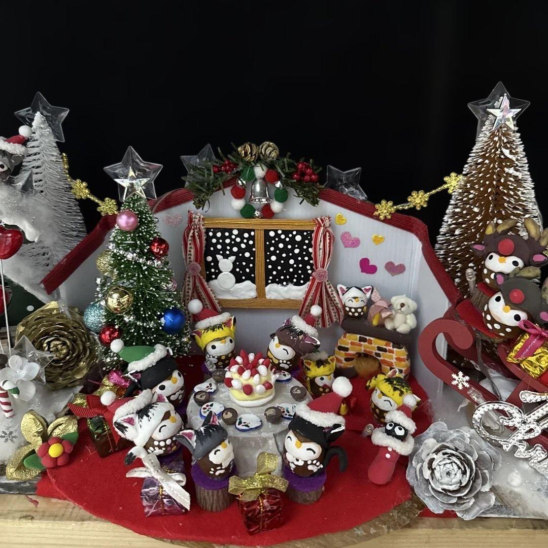 どんぐりアート♡2025年度Xmas BIGオブジェ♡