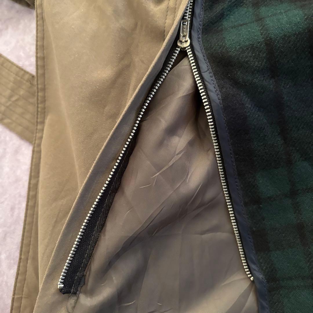 90s RalphLauren ステンカラーコート　希少サイズ　つけ襟　ライナー
