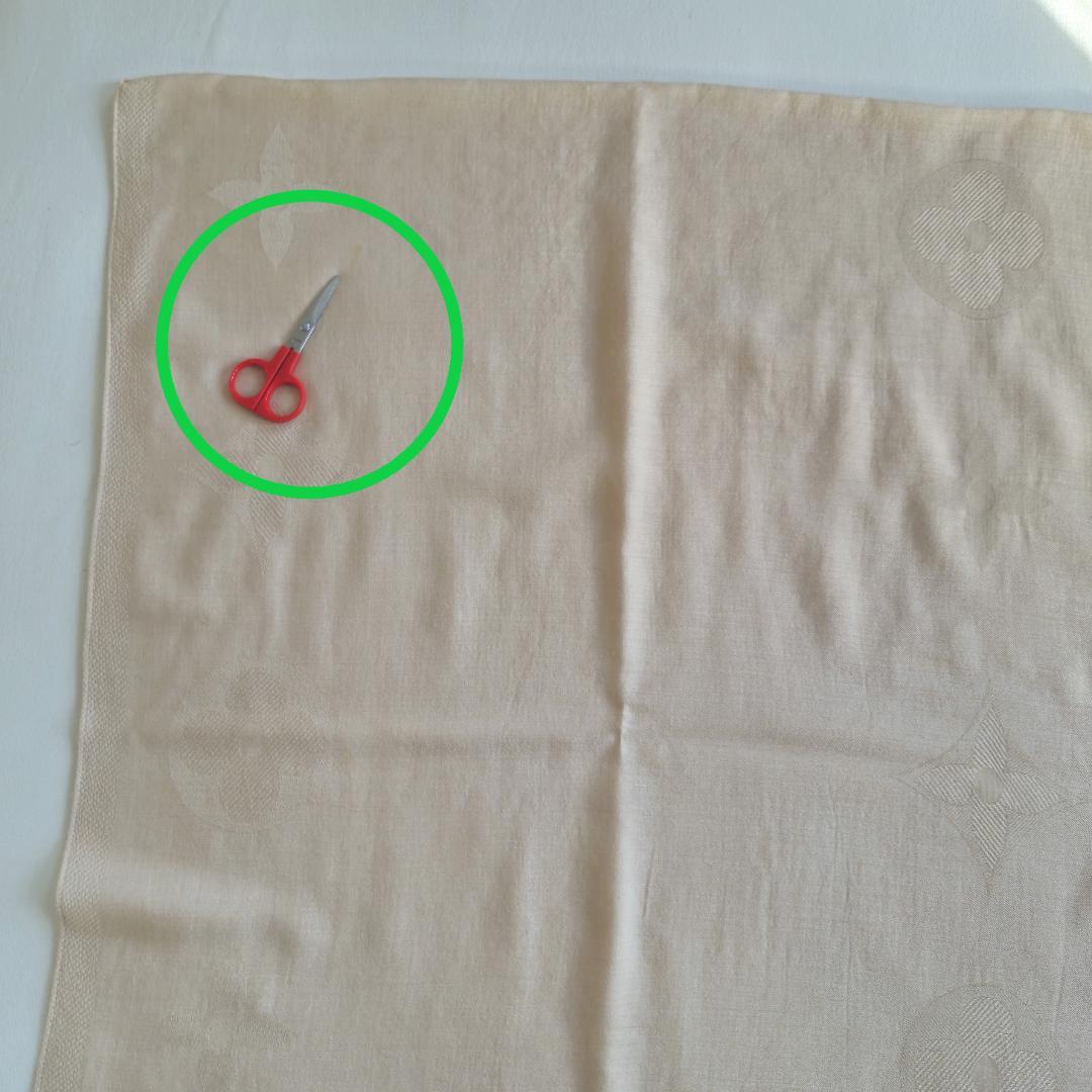 ヴィトン　カシミヤシルク　モノグラム　大判　ストール　ショール　ユニセックス