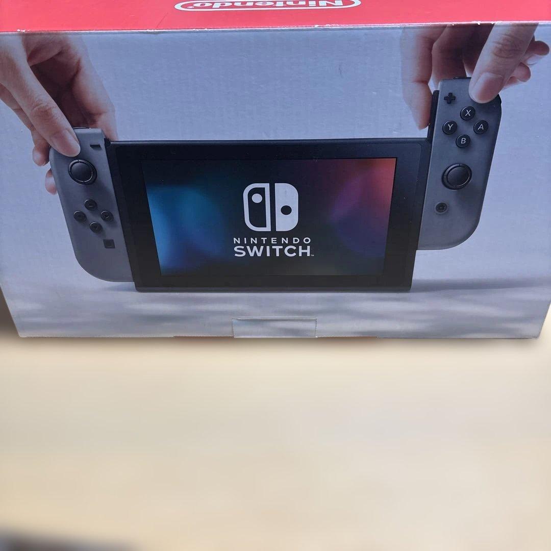 完品　動作確認済　Nintendo Switch グレー　初期化済み