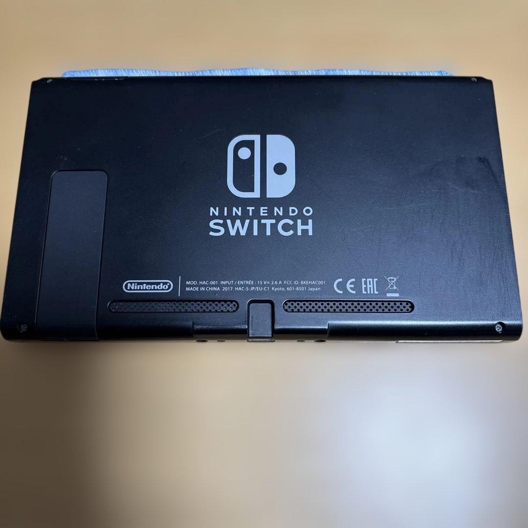 完品　動作確認済　Nintendo Switch グレー　初期化済み