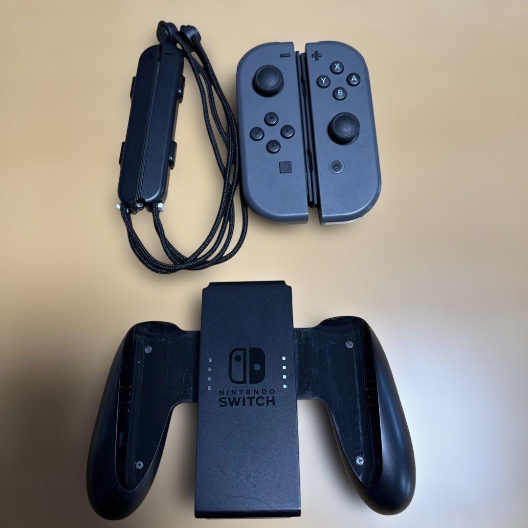 完品　動作確認済　Nintendo Switch グレー　初期化済み