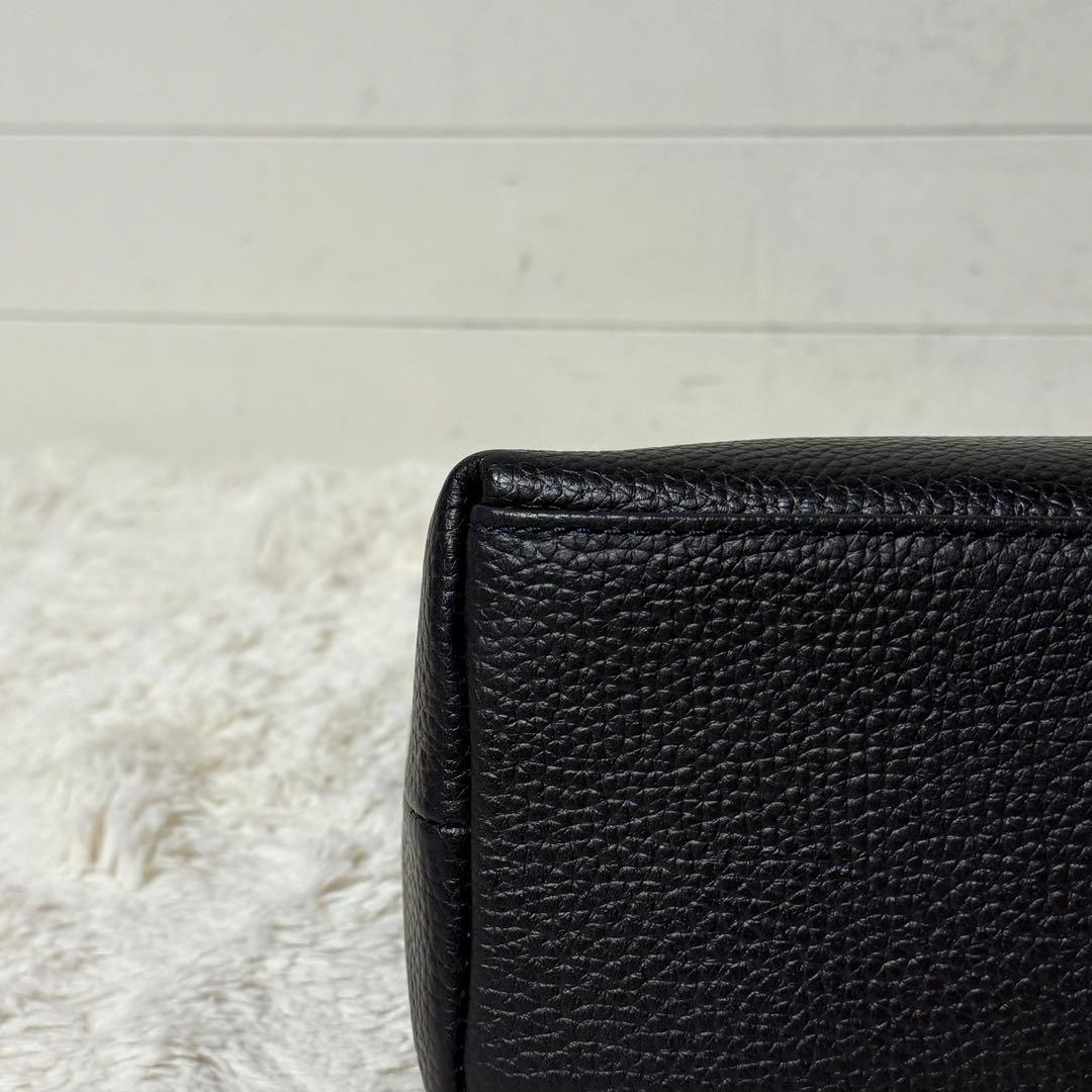 ⭐️新品未使用⭐️　ハッシュタグ　トートバッグ　レザーバッグ　ネイビー　ユニセックス