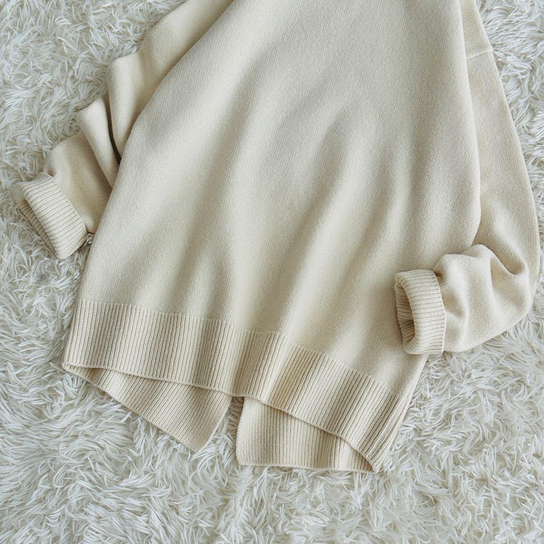 【未使用級✨】Deuxieme Classe JADEタートルニット アイボリー