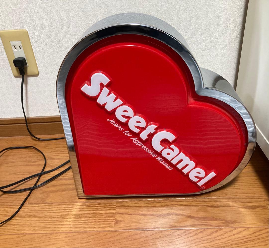 Sweet Camel 電飾看板 スゥィートキャメル非売品 ヴィンテージ超レア物