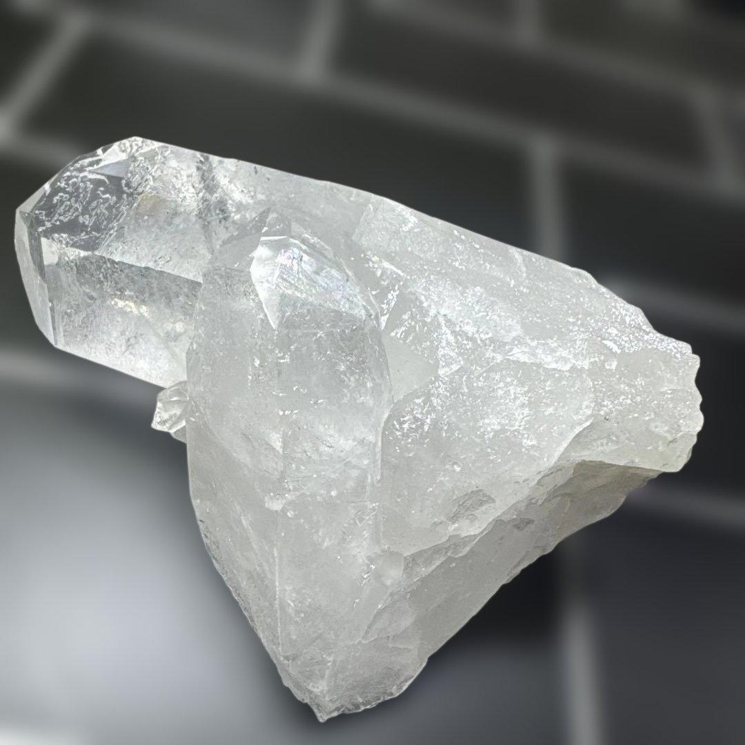 【高品質】ブラジル ミナスジェライス産 水晶 原石 6個セット
