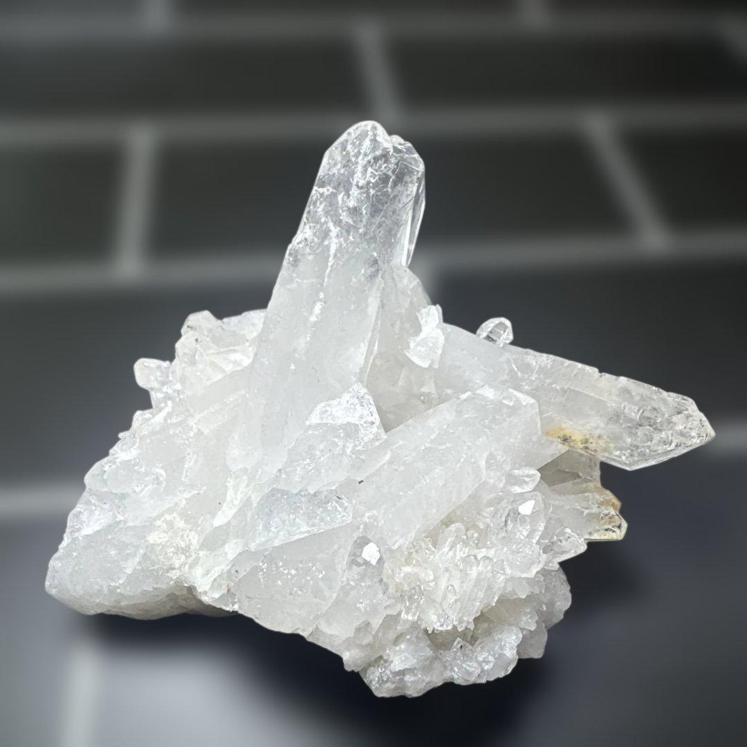 【高品質】ブラジル ミナスジェライス産 水晶 原石 6個セット