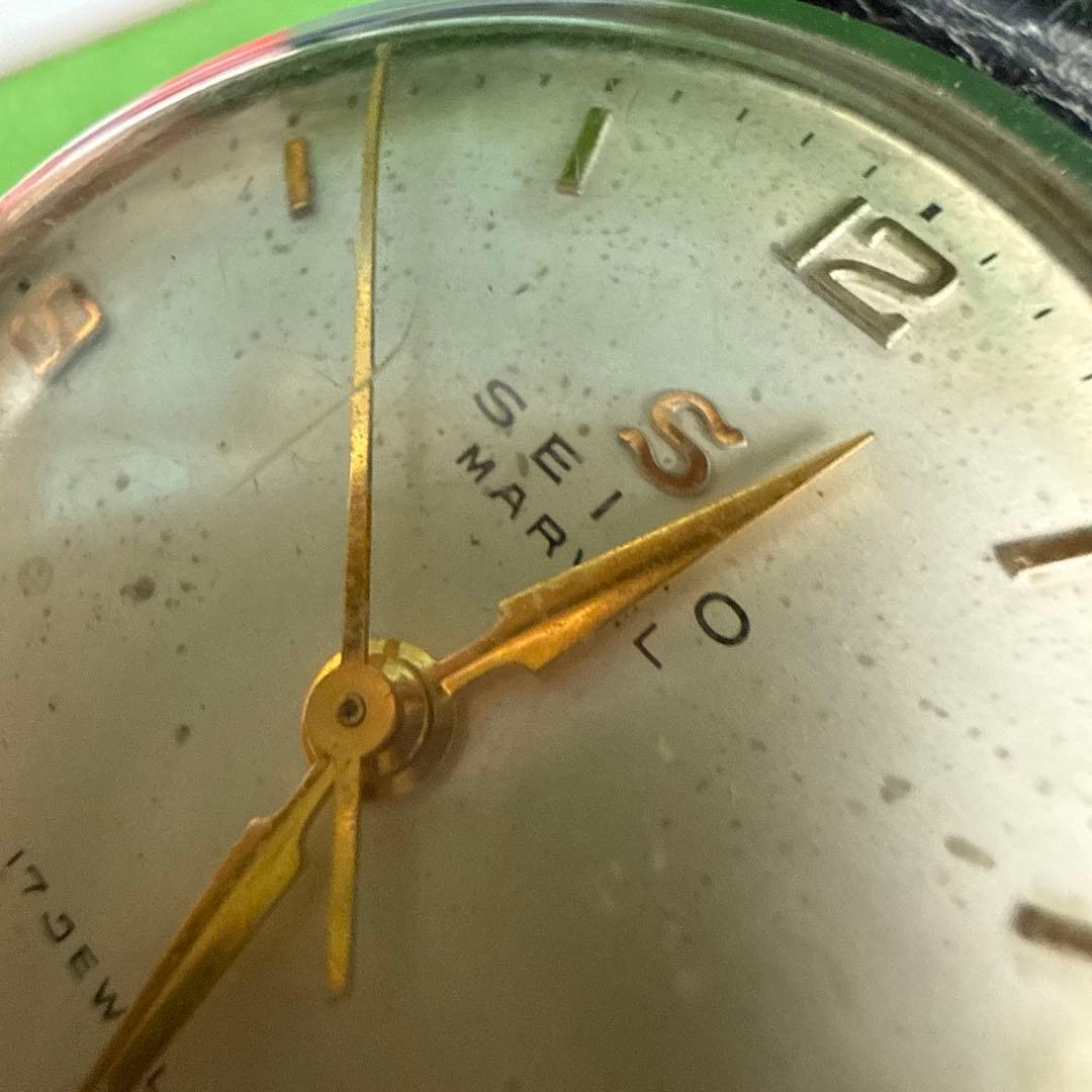 s*u様 a180-9】ヴィンテージSEIKOマーベル 13024M 笹針・S字