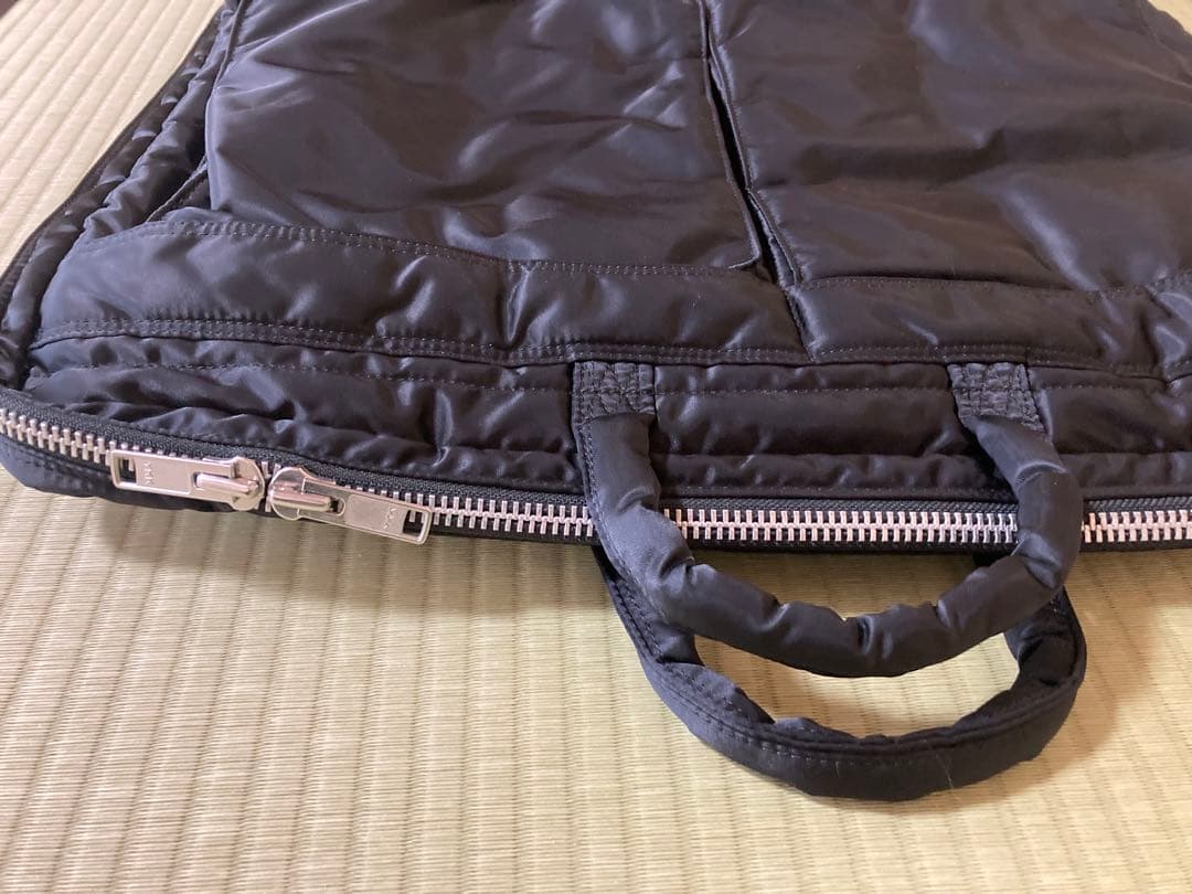 ポーター　タンカー　2way ブラック ガーメントバッグ ハンガー付き