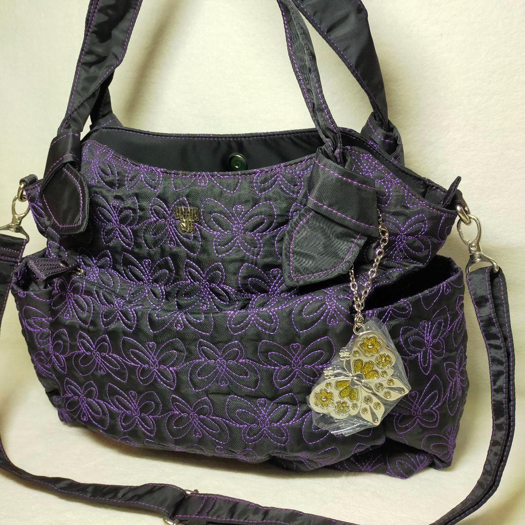 未使用に近い ANNA SUI キルティング　2wayバッグ